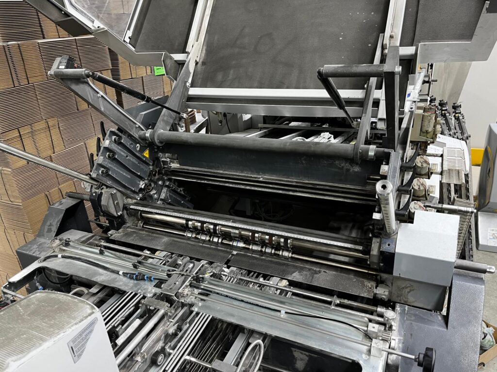 Wartung einer Falzmaschine
