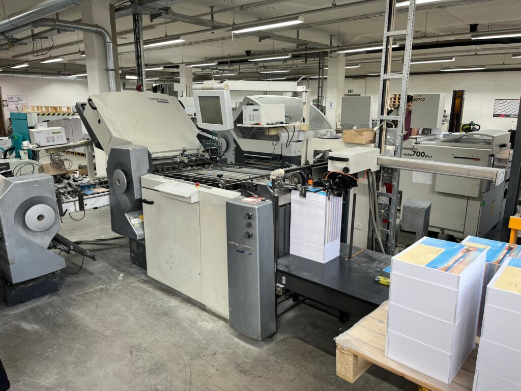 Heidelberg Stahlfolder Falzmaschine